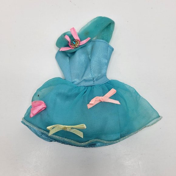 Vintage 1990's‎ Barbie Blue Princess Dress Toy - Picture 1 of 13
